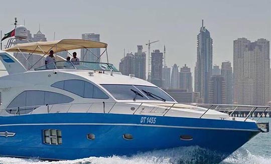 Super Yacht Charter in Dubai on Sharing Basis with live bbq