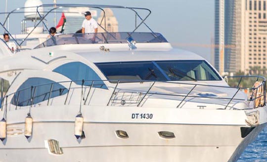 Yacht Hire Dubai Marina on Private Yachts